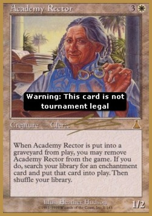 Magic: The Gathering Academy Rector