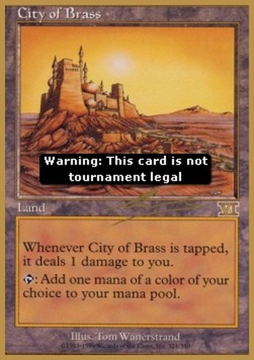 Magic: The Gathering Stad of Brass