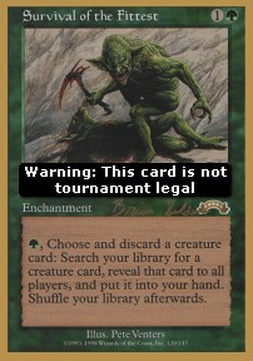 Magic: The Gathering Survival of the Fittest