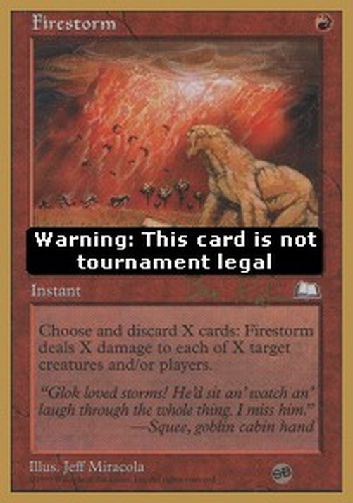 Magic: The Gathering Firestorm
