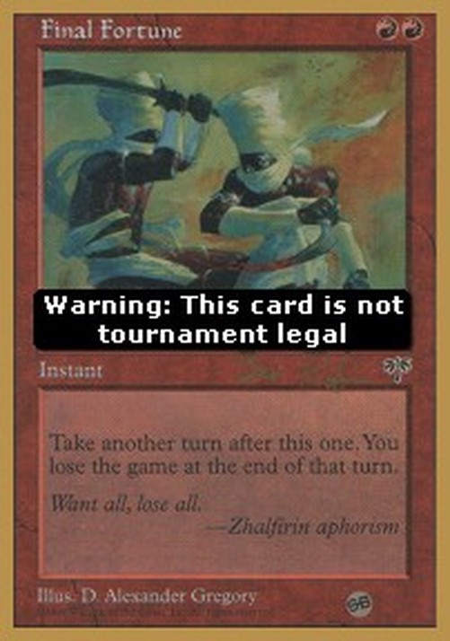 Magic: The Gathering Final Fortune