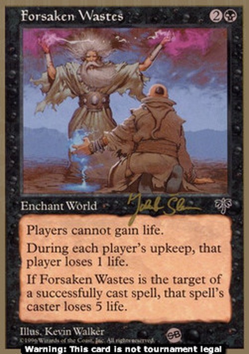 Magic: The Gathering Forsaken Wastes