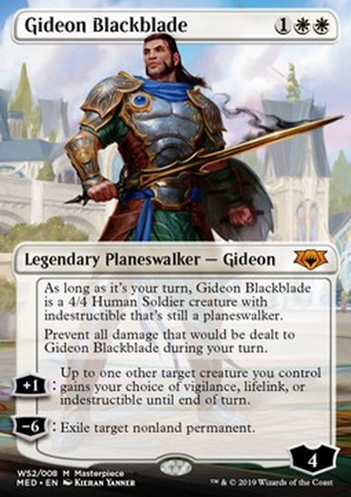 Magic: The Gathering Gideon Blackblade