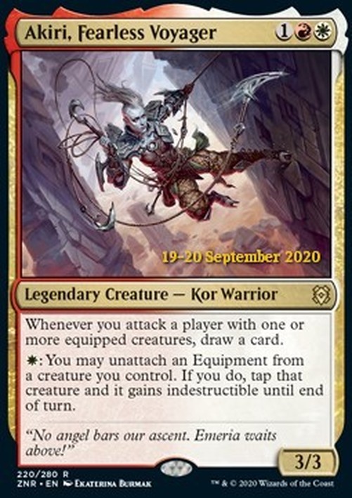 Magic: The Gathering Akiri, Fearless Voyager (V.2)