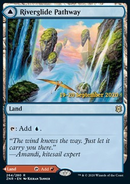 Magic: The Gathering Riverglide Pathway // Lavaglide Pathway