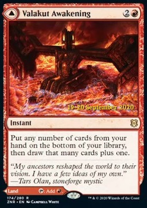 Magic: The Gathering Valakut Awakening // Valakut Stoneforge