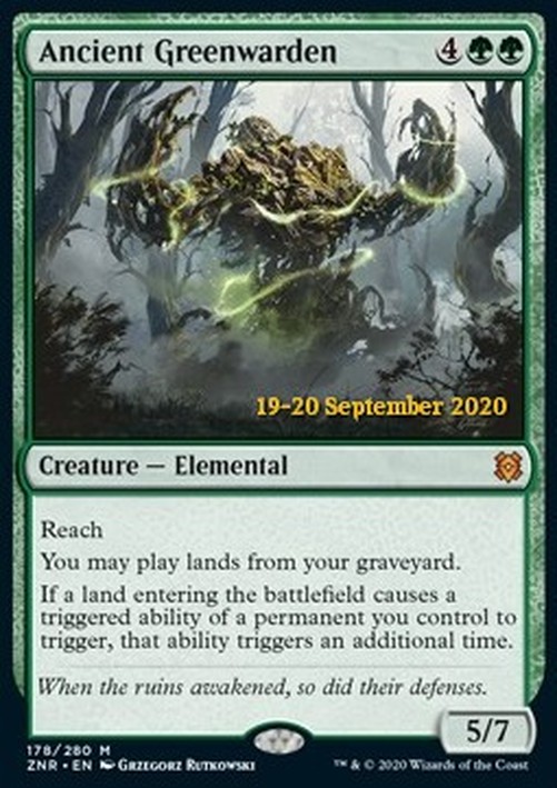 Magic: The Gathering Ancient Greenwarden (V.2)