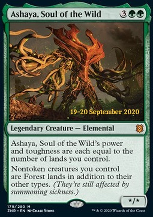 Magic: The Gathering Ashaya, Soul of the Wild (V.2)