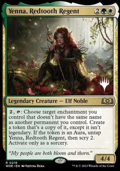 Magic: The Gathering Yenna, Redtooth Regent (V.2)