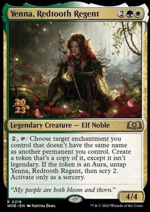 Magic: The Gathering Yenna, Redtooth Regent (V.1)