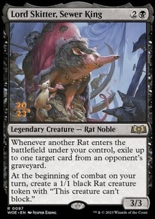 Magic: The Gathering Lord Skitter, Sewer King (V.1)