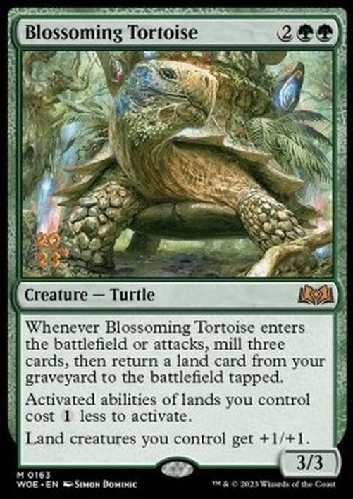 Magic: The Gathering Blossoming Tortoise (V.1)