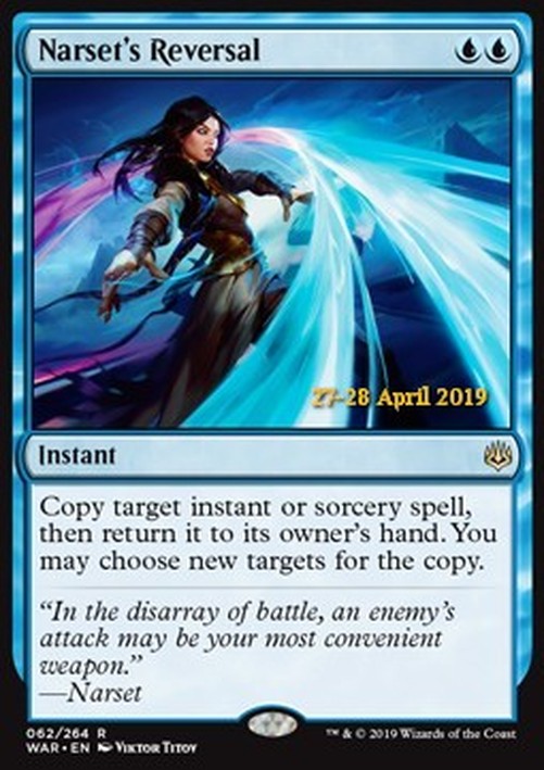 Magic: The Gathering Narset's Reversal