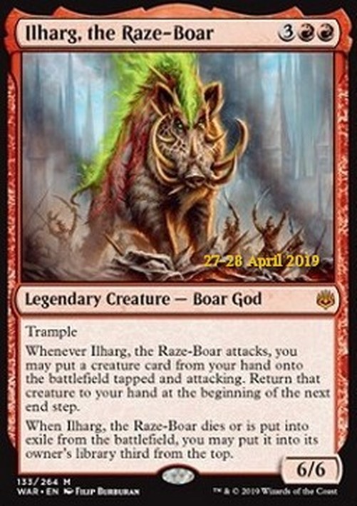 Magic: The Gathering Ilharg, the Raze-Boar