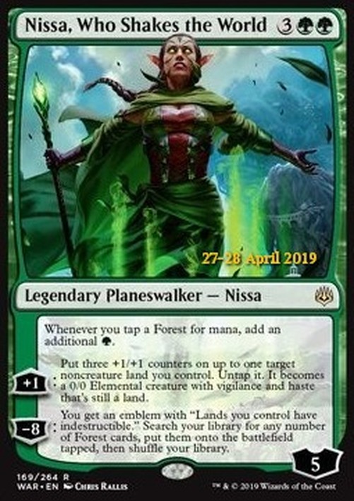 Magic: The Gathering Nissa, Who Shakes the World