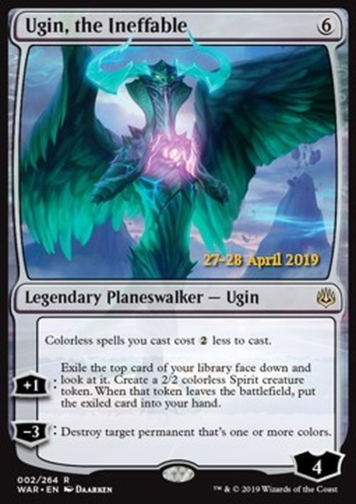 Magic: The Gathering Ugin, the Ineffable