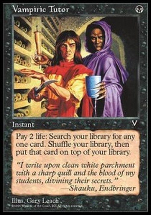 Magic: The Gathering Vampiric Tutor