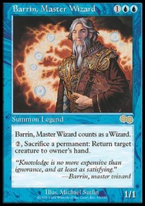 Magic: The Gathering Barrin, Master Wizard