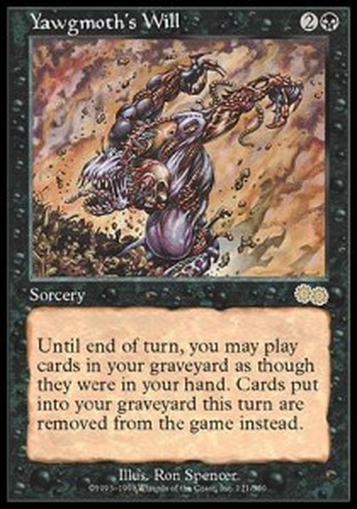 Magic: The Gathering Yawgmoth's Will