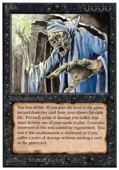 Magic: The Gathering Lich