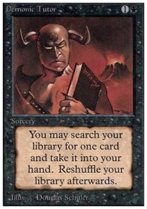 Magic: The Gathering Demonic Tutor