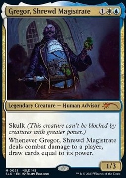 Magic: The Gathering Gregor, Shrewd Magistrate