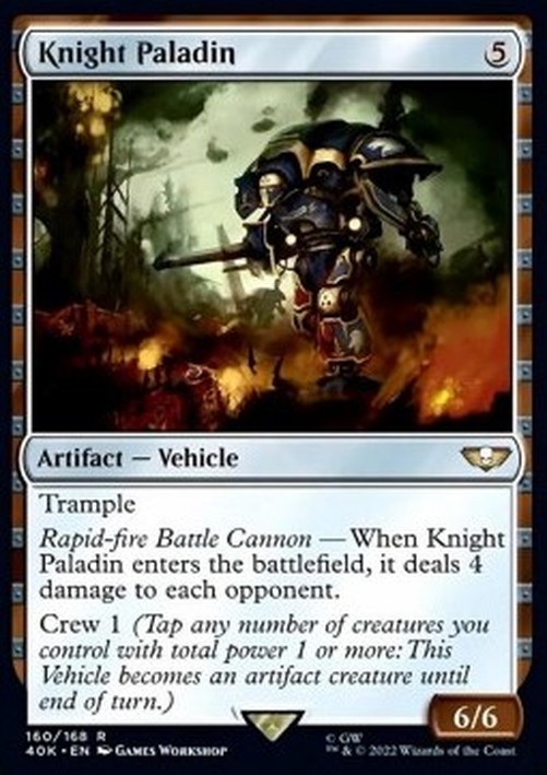 Magic: The Gathering Knight Paladin