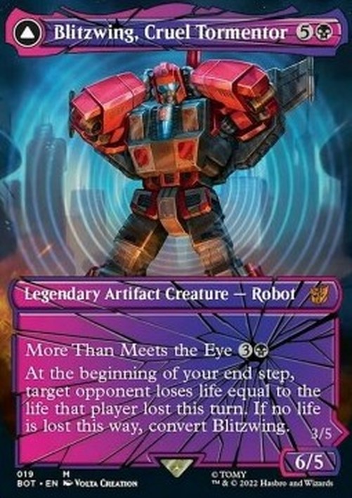 Magic: The Gathering Blitzwing, Cruel Tormentor // Blitzwing, Adaptive Assa