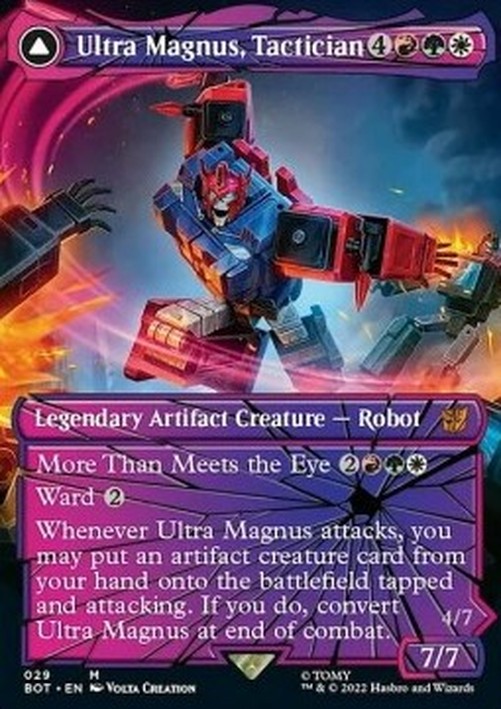 Magic: The Gathering Ultra Magnus, Tactician // Ultra Magnus, Armored Carri