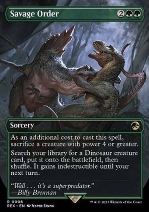 Magic: The Gathering Savage Tilaus (V.1)
