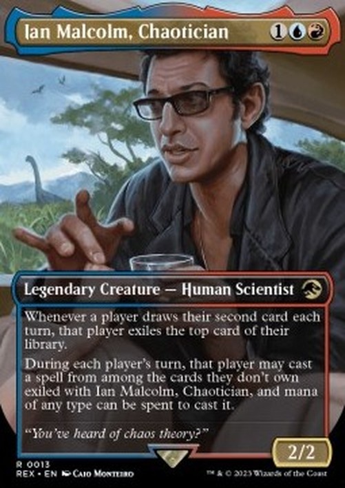 Magic: The Gathering Ian Malcolm, Chaotician (V.1)