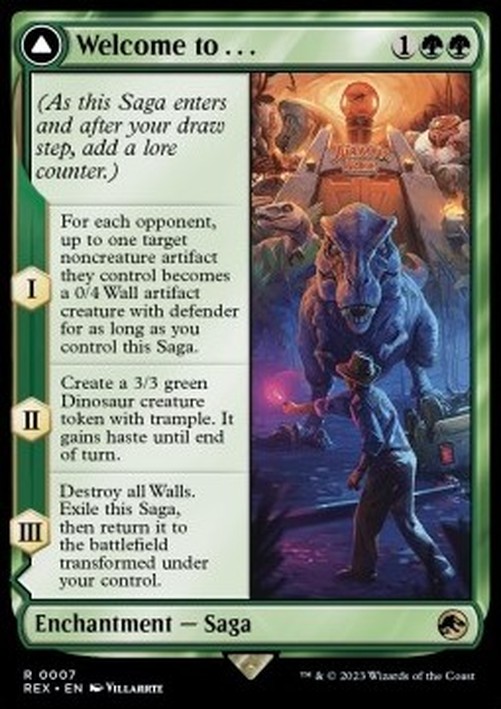 Magic: The Gathering Welcome to . . . // Jurassic Park