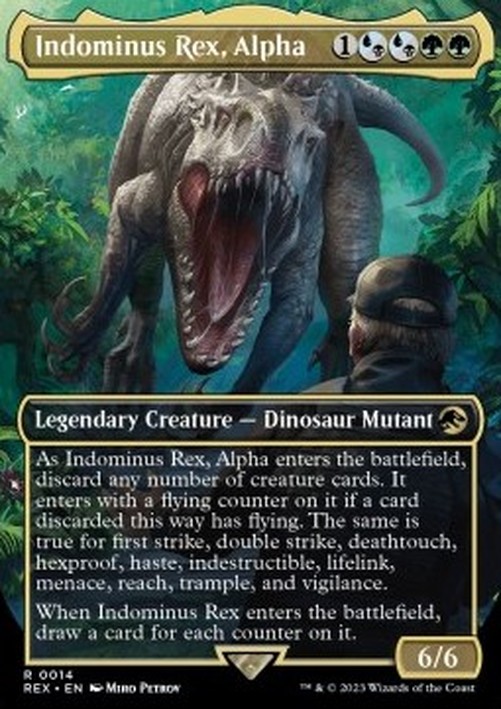 Magic: The Gathering Indominus Rex, Alpha (V.1)