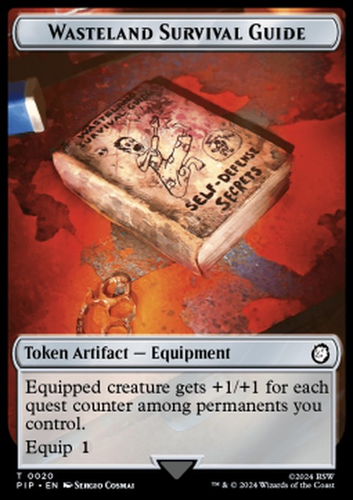 Magic: The Gathering Wasteland Survival Guide Token // Radiation
