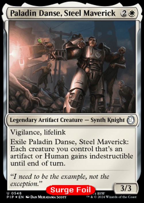 Magic: The Gathering Paladin Danse, Steel Maverick