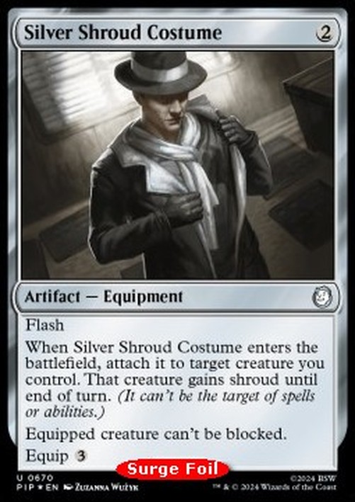 Magic: The Gathering Silver Shroud Costume
