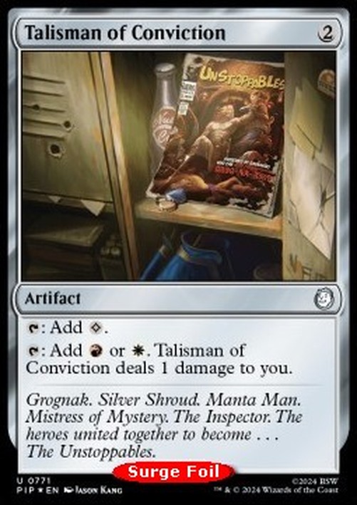Magic: The Gathering Talisman of Conviction