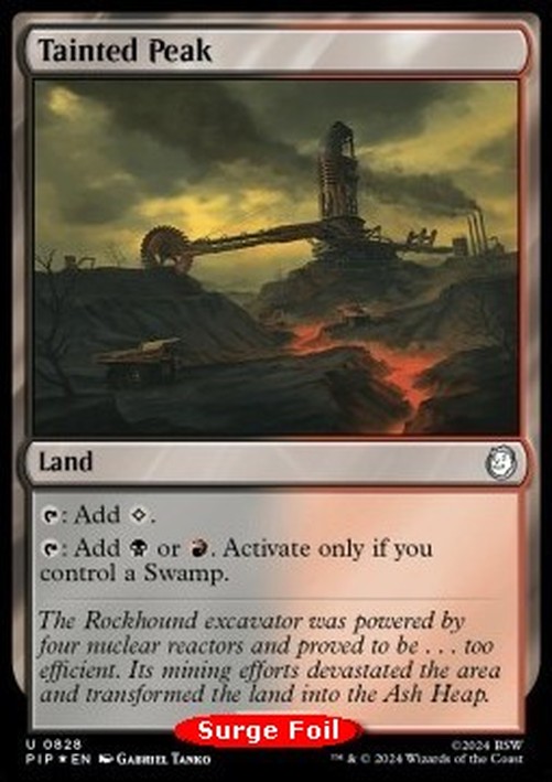 Magic: The Gathering Tainted Peak