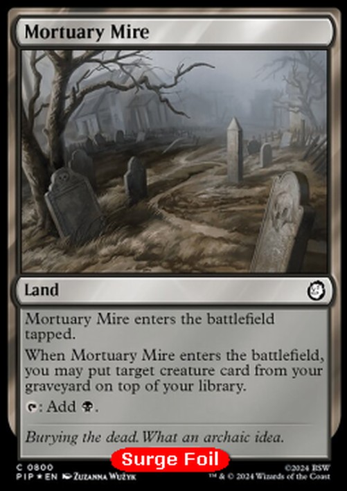 Magic: The Gathering Mortuary Mire
