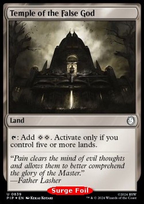 Magic: The Gathering Temple of the False God