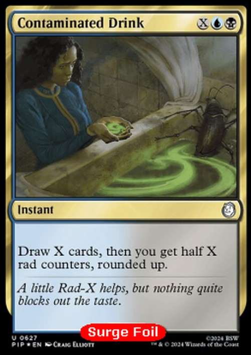 Magic: The Gathering Contaminated Drink