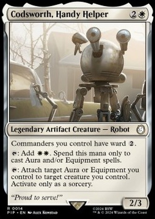 Magic: The Gathering Codsworth, Handy Helper
