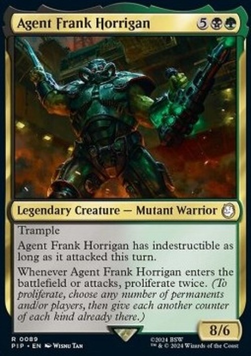 Magic: The Gathering Agent Frank Horrigan