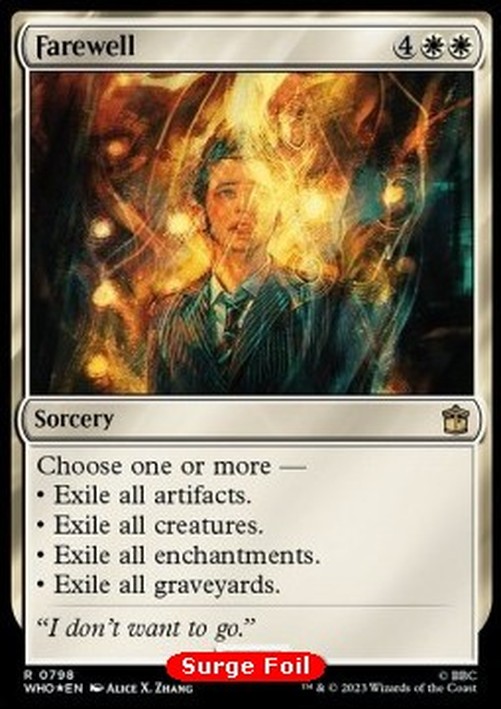 Magic: The Gathering Farewell
