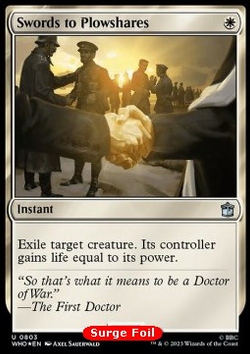 Magic: The Gathering Swords to Plowshares