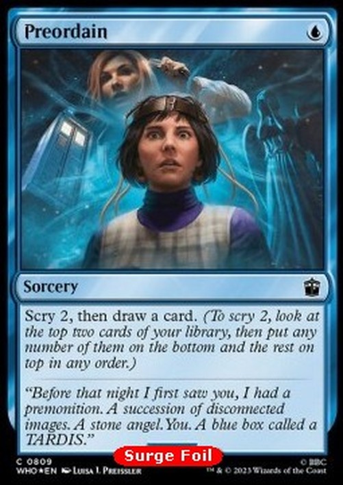 Magic: The Gathering Preordain