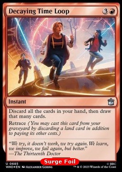 Magic: The Gathering Decaying Time Loop