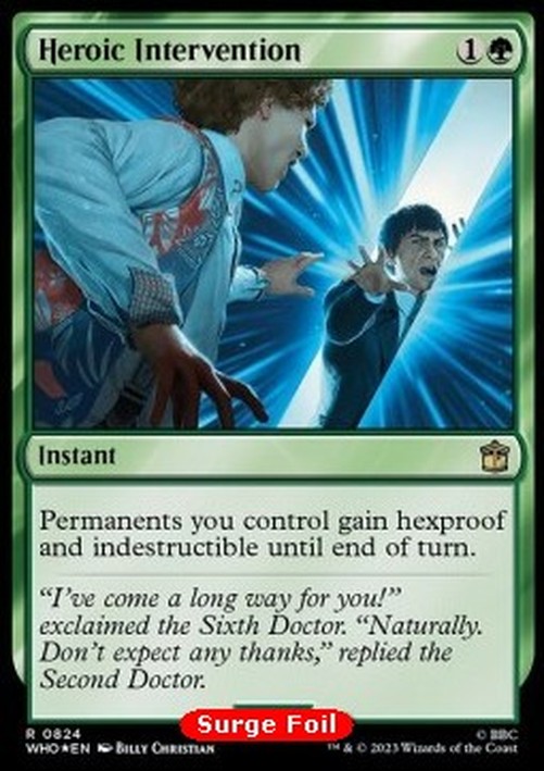 Magic: The Gathering Heroic Intervention