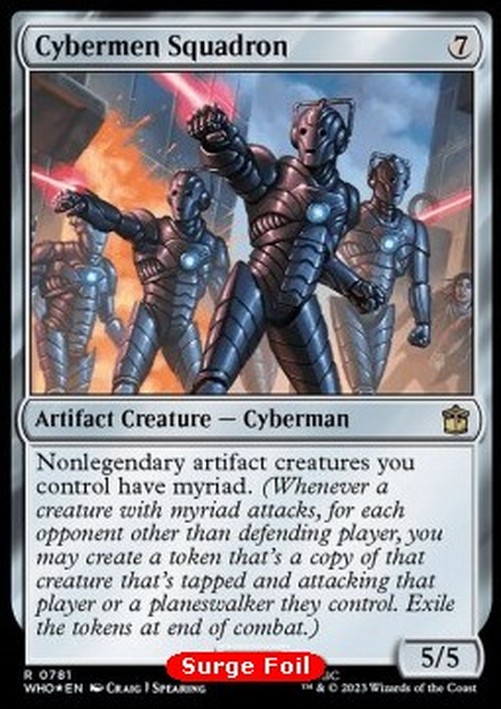 Magic: The Gathering Cybermen Squadron