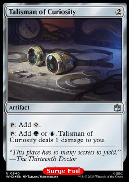 Magic: The Gathering Talisman of Curiosity